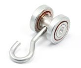 Roller Track Steel Ball Bearing Trolley with 1.5 inch hook